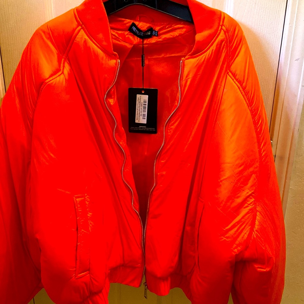 Puff bomber jacket